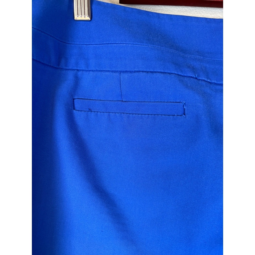 Apt. 9 Royal Blue Cropped Ponte Capris - Picture 4 of 9